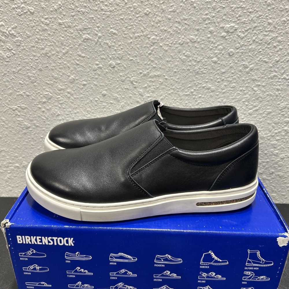 Birkenstock Oswego Leather Black EU 41 US L10 M8 Mens Womens - Picture 4 of 9